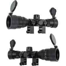 X-Bow FMA 4x32 AOIR Rifle Scope; Can Also Reach Long Distances - The Visor is Water-, Fog and Bounce-Resistant, Scope for Air Rifle and Crossbow