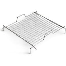höfats - CUBE Grillrost - verwandelt CUBE Feuerkorb in einen Grill - höhenverstellbar zur Regulierung der Grilltemperatur - Edelstahl - eckig - Zubehör für CUBE Feuerkorb
