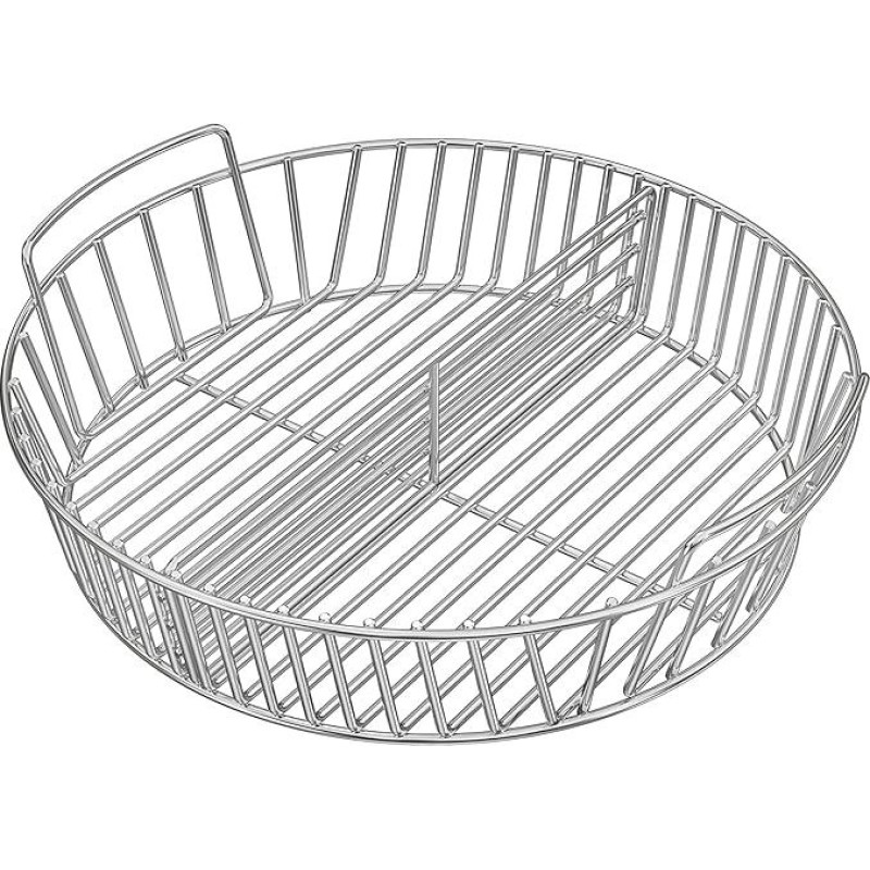 Onlyfire Stainless Steel Charcoal Ash Basket for 57 cm Charcoal Grill, Charcoal Basket for 57 cm Weber Kettle Barbecue