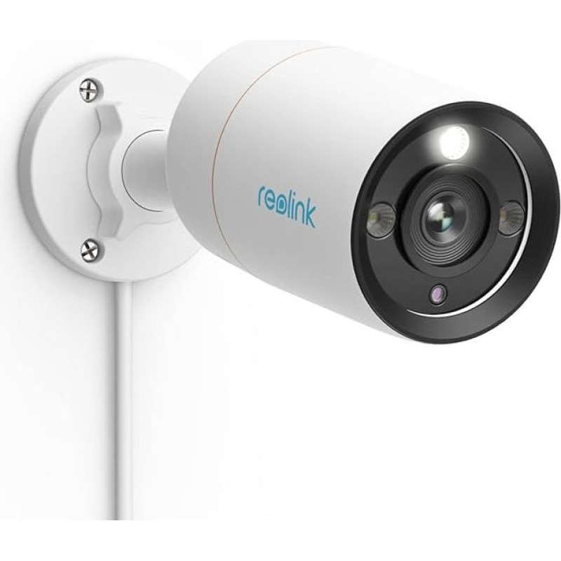 Reolink 12MP PoE Outdoor Surveillance Camera with Spotlight, Coloured Night Vision, Two-Way Audio, 24/7 Recording, Smart Detection, Time Lapse, Outdoor IP Camera with MicroSD Card Slot, RLC-1212A, 4k
