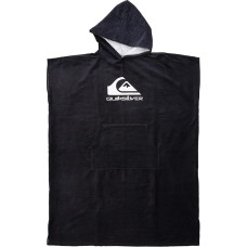 Quiksilver Hoody Rankšluostis - Surf Pončo vyrams Black