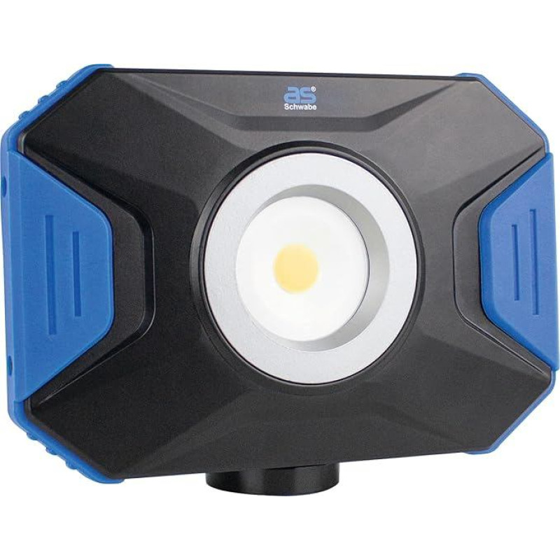 as - Schwabe ACCULINE FLEX 46361 LED Construction Spotlight 20 W 2200 Lumen Mobile Headlight with Base 180° Swivelling Work Light Extremely Robust and Durable Splash-proof IP54