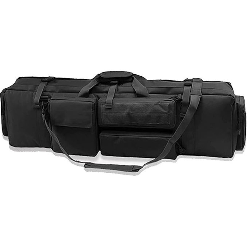 ACEXIER taktinis ginklo krepšys M249 kariuomenės Airsoft šautuvo dėklas CS Medžioklė Šaudymas Paintball su nešiojamu dirželiu per petį