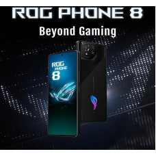 ASUS ROG Phone 8, oficialus ES, Phantom Black, 12 GB RAM 256 GB atminties, 