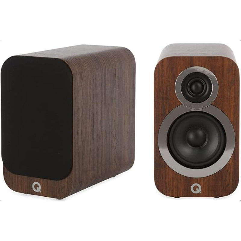 Q Acoustics Regallautsprecher Q 3010 i Walnuss -Paar-