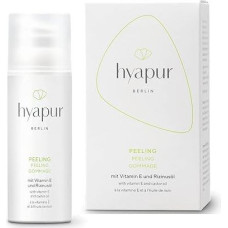hyapur® - Peeling Green 50 ml - Gentle Exfoliation with Natural Organic Oil - for Anti-Ageing Care with Organic Vegan Natural Cosmetics from Berlin