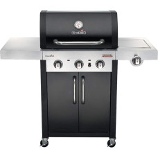 Char-Broil Professional 3400B - 3 Burner Gas Barbecue with Side Burner, Black