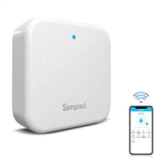Simpled WiFi Gateway for Remote Control of Smart Door Locks, Hub Compatible with Alexa Voice Control, Google Home - TTLock Bridging Hub
