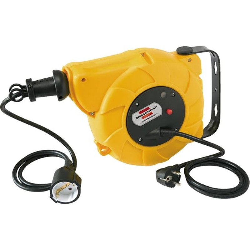 Brennenstuhl - Automatic Cable Reel - Yellow, 1241020300