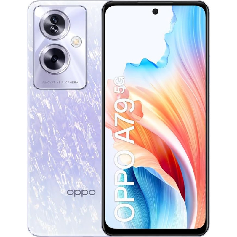 oppo A79 5G 256GB/8GB Dual SIM akinančiai violetinės spalvos, 631001001331