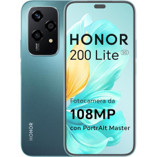 HONOR 200 Lite išmanusis telefonas 5G Dual SIM NFC, 8GB RAM 256GB atminties 6,7 colių AMOLED 