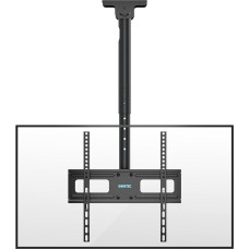 BONTEC televizoriaus laikiklis, pakreipiamas ir pasukamas, 6 kryptimis reguliuojamo aukščio, skirtas 26-65 colių televizoriaus luboms, iki 45 kg, maks. VESA 400 x 400 mm