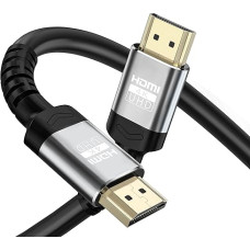 Soonsoonic 4K HDMI kabelis 25 pėdų | 18Gbps itin didelės spartos HDMI 2.0 kabelis ir 4K @ 60Hz HDR 3D ARC HDCP2.2 Ethernet HDMI laidas | UHD televizoriaus monitoriui, nešiojamajam kompiuteriui 