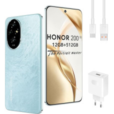 HONOR 200 5G išmanusis telefonas 12 + 512 GB, 120 Hz 6,7 colių AMOLED, 50 MP triguba kamera, 