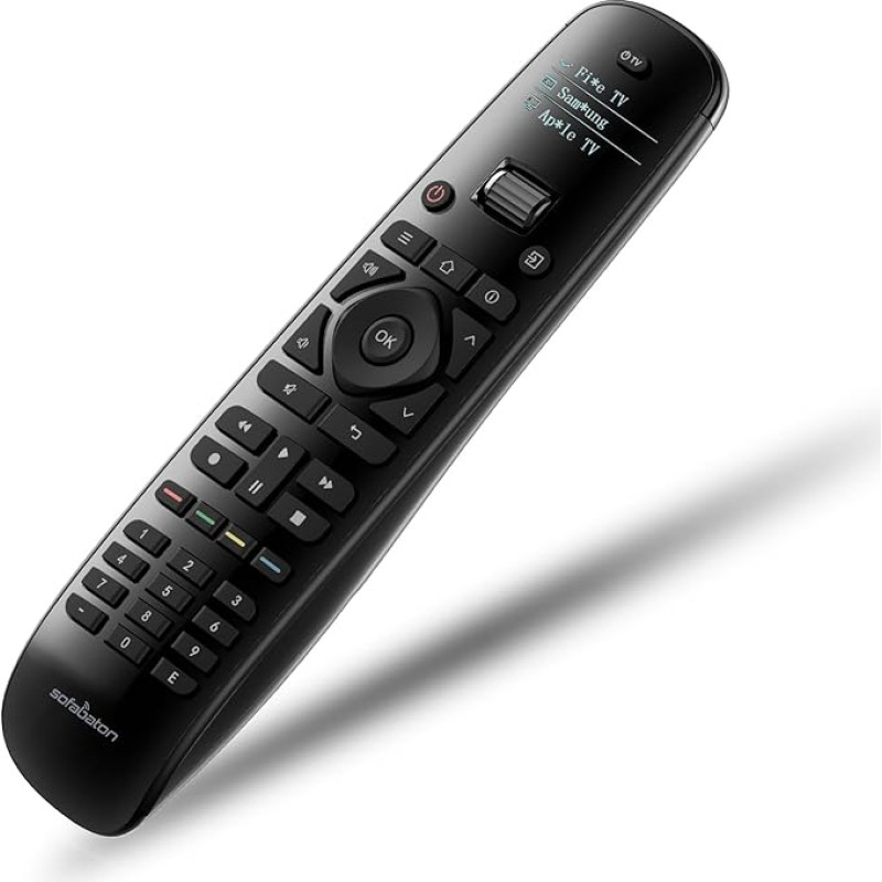 SofaBaton U2 Universal Remote Control with APP, Long Range Infrared Remote Control for TV, All-in-One Universal Remote Control Compatible for Smart TVs/DVD/STB/Projector/Blu-ray
