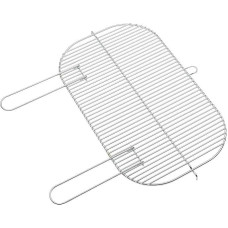 barbecook Oval Cooking Grate with Handles, 55 x 33.6 cm, for Loewy and Arena Charcoal Grill, Stainless Steel, Easy to Clean