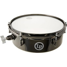 LP Latin Percussion Timbales Drum Set Black Nickel 12