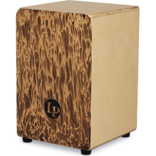 LP Latin Percussion LPA1332-HC Cajon Aspire Accent, Ahorn/Schlagfläche Para Gummibaum, Wire (3 x 16), Finish: Havana Café
