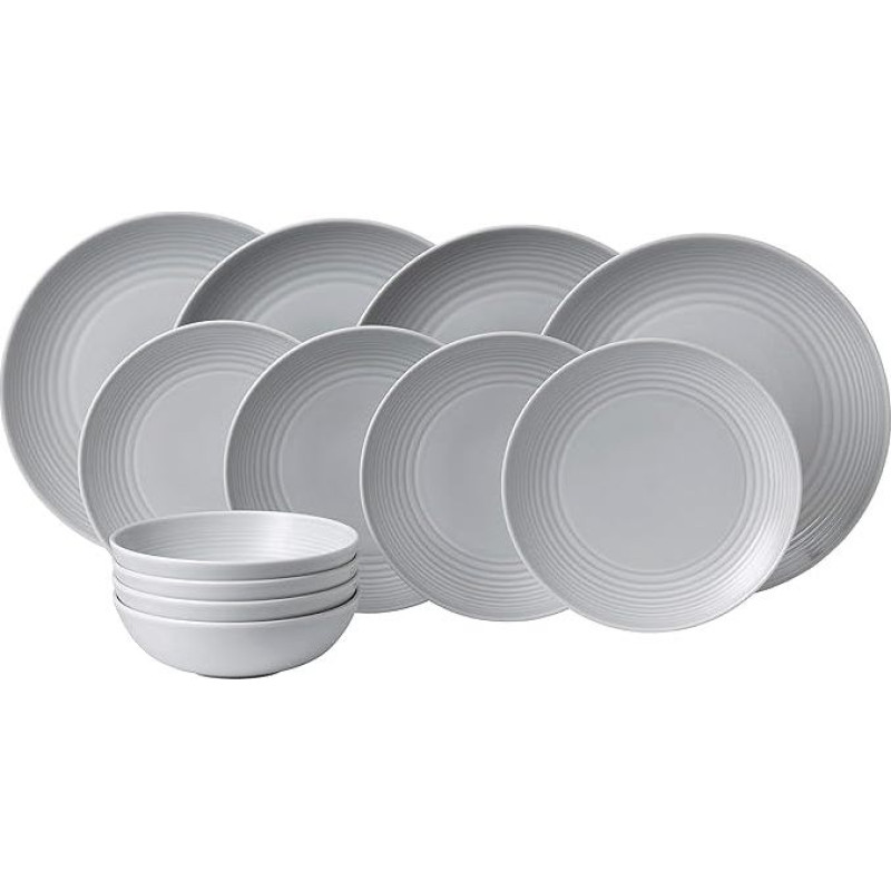 Royal Doulton Gordon Ramsay Stoneware Labyrinth, Light Grey, Not Applicable