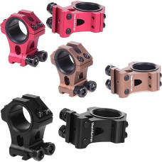 WestHunter Optics 11 mm Dovetail Rifle Scope Mounting, 25.4 mm 30 mm Precision Rifle Scope Rings 36 mm Centre Height