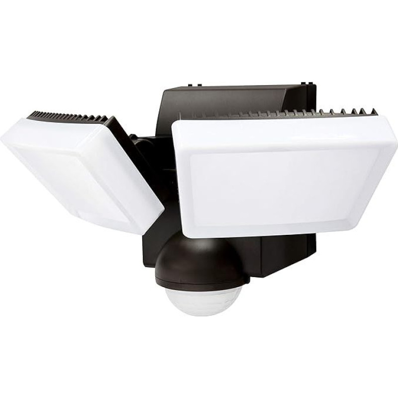 IQ Group Battery LED Spotlight, Modern Outdoor Light with 180 Degree Motion Sensor, IP44 Lamp for Outdoor/Indoor, High-Quality Branded LEDs, 800 Lumen Security Light