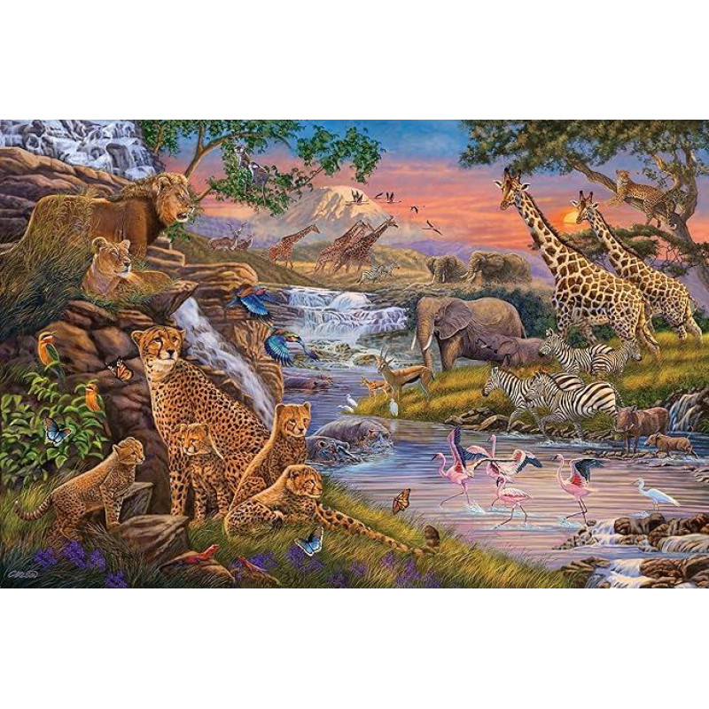 Ravensburger 16465 Gyvūnų karalystė 3000 dėlionių dėlionė suaugusiems ir vaikams nuo 12 metų