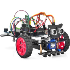 OSOYOO Model 3 Robot Car Kit for Arduino, Programmable Learning Kit for Beginners and Professionals, Advanced Functions such as Imitation Driving, Line Tracking and Obstacle Avoidance