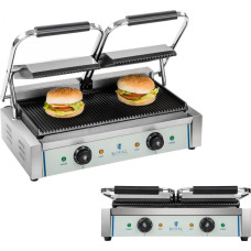 Royal Catering Dvipusės rievėtos kontaktinės grotelės