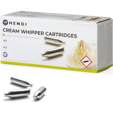 Hendi Cartridges for whipped cream siphon with N2O gas 50 pcs. - 586907