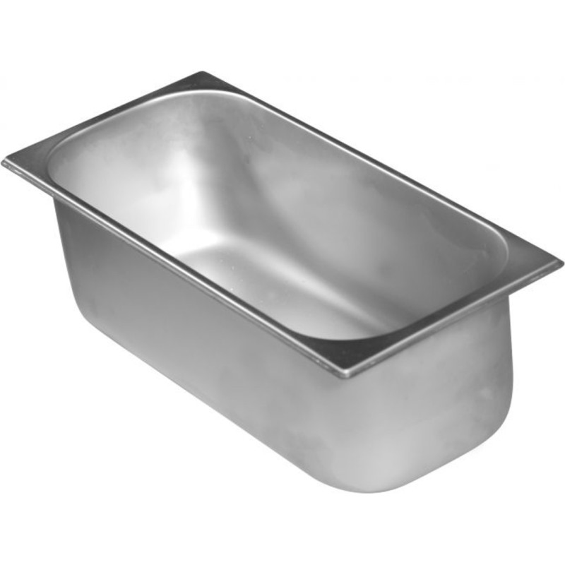 Hendi Stainless steel ice cream tray container 6.5l - 802021