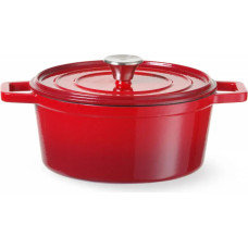 Hendi Emaliuotas ketaus puodas 3,7 l raudonas - 626832