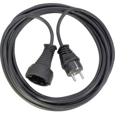Best Price Square EXTENSION LEAD, SCHUKO, BLACK, 10M 1165460 By BRENNENSTUHL