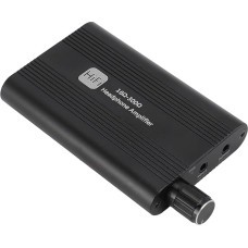 Headphone Amplifier, Portable Headphone Amplifier, 16 to 300 Ohm HiFi Headphone Amplifier with 3.5 mm Jack Plug, Two Stage Gain Switch for Digital Audio Devices