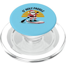 SUP O'Holy Paddle Weihnachtsmann-Paddleboarden PopSockets PopGrip für MagSafe