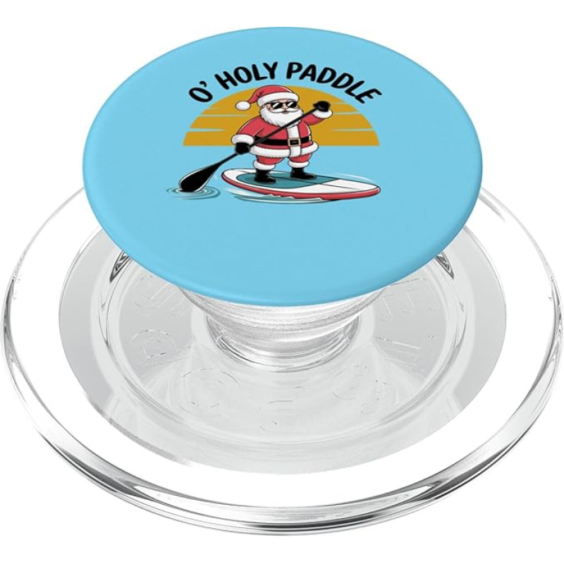 SUP O'Holy Paddle Weihnachtsmann-Paddleboarden PopSockets PopGrip für MagSafe