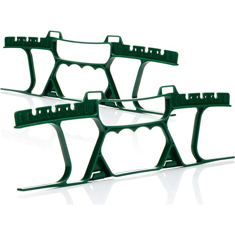 com-four® 2 x Cable Winders - Plastic Wire Winder - Cable Manager as Organiser for Fairy Lights, Ropes, Ribbons and Wires - Cable Spool for Cords and Extensions (Pack of 2 - Winder)