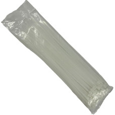 Cable Ties Large, Extra Long, 600 mm x 9 mm, Tensile Strength 80 kg, Pack of 100, White