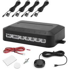 Įspėjamasis parkavimo jutiklis Automobilių parkavimo jutiklis atbulinės eigos radaro rinkinys Įspėjamasis garso indikatorius Zondo sistema 12V