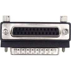 xiwai DB25pin LPT AES/EBU vyriškas veržliaraktis į moterišką varžtą Pratęsimo adapteris Serijinis adapteris DB vyriškas DSUB lygiagretus iki 90 laipsnių kampu