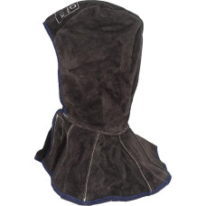 MKHFP Schweißschutzausrüstung Professionelle Schweißhaube Lederschweißkappe Fark Flammes gegen Schweißerhelm, Gesichtsmaskeschal für Hersteller, Schweißer, Heimwerker