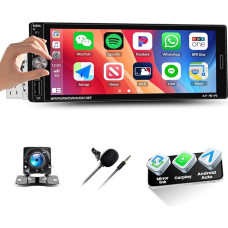 SIXTOP 1 DIN automobilinis radijas su laidiniu 