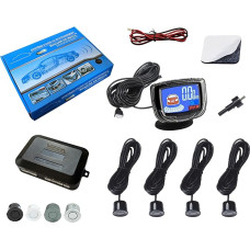 Reversing Cameras with LCD Display French Brand 4 Sensors White