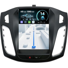 Android Double DIN Car Radio for Ford Focus Mk3 2011-2017 GPS Navigation | Rear View Camera | 9.7 Inch | 6G+128G | Supports DAB/WiFi/BT5.0/USB/MirrorLink/SWC/FM/AUX/Carplay/DSP