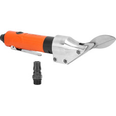 Air Sheet Shears, 1/4 Inch 22000 RPM Pneumatic Metal Cutting Tool, Steel Scissors with Straight Blade, Industrial Tools for Iron Sheet, Aluminium