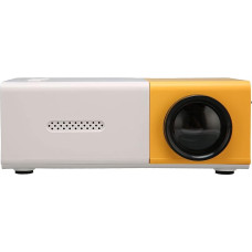Projektorius, HD 1080P HiFi filmų projektorius su nuotolinio valdymo pulteliu, nešiojamasis namų kino vaizdo projektorius telefonui, planšetiniam kompiuteriui, nešiojamajam kompiuteriui, televizoriui, suderinamas su HDMI USB AudioTF kortele AV
