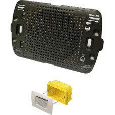 Wall Mounted Audio Diffuser for 503 Cassette Box Black + LN4703 for Amplifier