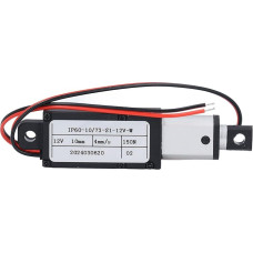 Mini linijinis valdiklis, 150N traukos jėga, apsauga nuo srovės viršijimo, ribinis jungiklis, nuolatinės srovės 12 V įėjimas, IPX4, mini linijinis valdiklis, 10 mm stebulė, skirtas naudoti medicinoje