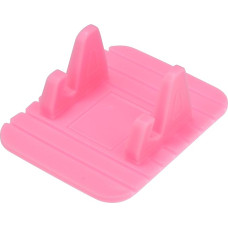 X AUTOHAUX mobiliojo telefono laikiklis automobiliui Universalus neslystantis prietaisų skydelis Automobilio transporto priemonės mobiliojo telefono padas GPS tvirtinimo kilimėlis rožinis