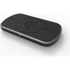 Scosche MQUSM MagicMount Charge 10W Qi Certified Magnetic Surface Mount with StickGrip Adhesive Mat for Qi-Enabled Smartphones in Car, Truck or RV