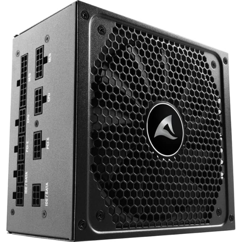 Sharkoon SilentStorm Cool Zero power supply unit 650 W ATX Black SilentStorm Cool Zero, 650 W, 100-240 V, 50-60 Hz, 10 A, Active, 120 W